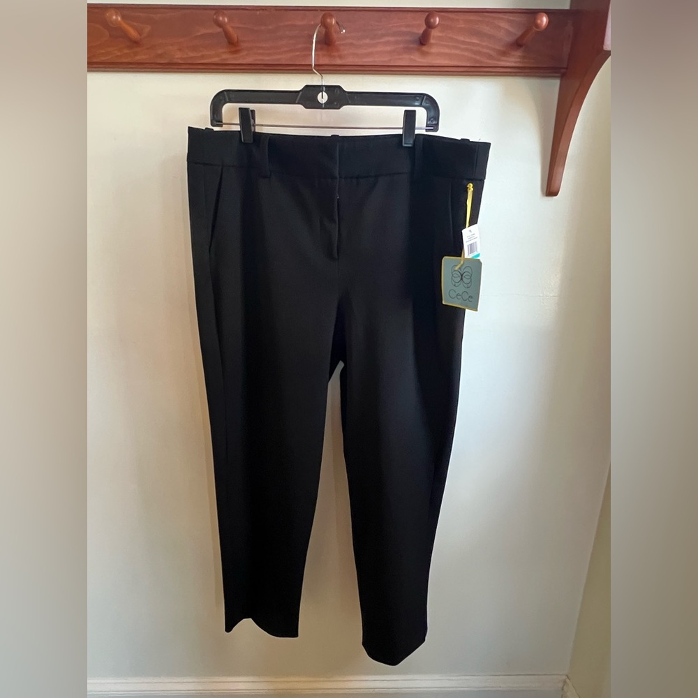 Cece Ankle Pants in Rich Black
